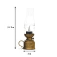 thumbnail image 3 of Vintage Kerosene Lamp LED Candle, Electronic Flame, Flickering Bulb, Horse Lamp Decoration, Desktop Night Light, Christmas Ornament, Gift, 3 of 7