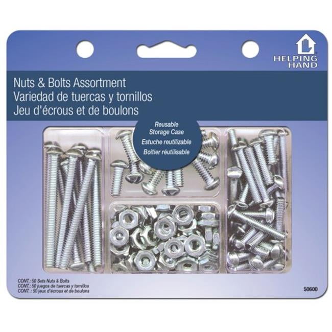 Nuts & Bolts Kit Assorted Pack Of 3