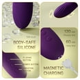 thumbnail image 6 of Thrusting Dildo Vibrator Sex Toys for Women, KERERO 3 in 1 G Spot Vibrators with 7 Tapping, 7 Vibrating & 7 Flapping Patterns, Rabbit Vibrator Women Adult Toys（ Purple）, 6 of 8