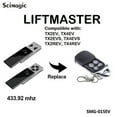 thumbnail image 2 of Télécommande Compatible Liftmaster Tx2ev Tx4ev Tx2ev Tx2evs Tx4ev Télécommande de Porte de Garage Code Roulant 43392mhz, 2 of 5