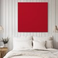 thumbnail image 4 of Pure Red Wall Art Painting on Canvas, Simple Solid Color Canvas Art Home Prints Wall Art Framed Modern Artwork for Living Room Bedroom Wall Decor 12x12in, 4 of 9