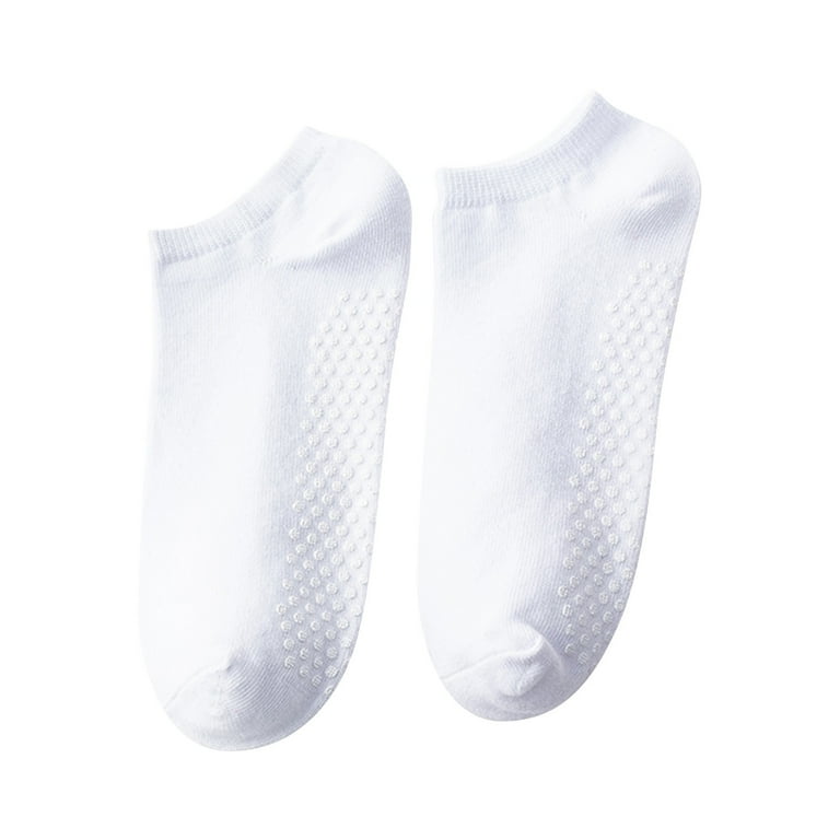 6 Pairs Pilates Socks For Women - Non Slip Grip Socks For Yoga, Barre
