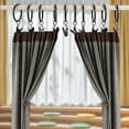 thumbnail image 3 of 10PCS Curtain Hooks Hanging Clips Metal Clip Rustproof Curtain Rods Hangers Split Curtain Rings Buckles Eyelets Grommet Hook, 3 of 9