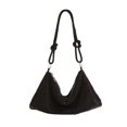 thumbnail image 1 of Bolsos de mano Media luna de hombro Bolso Bolso de hombro en forma de media luna Bolso de hombro en forma de axila Bolso de billetera portátil para mujer (negro), 1 of 5