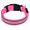 Pink, variant on USB Rechargeable LED Dog Collar, Light Up Dog Collar for Night Walking, Adjustable Reflective Pet Collar with Quick Release Buckle for Small Medium Large Dogs, Outdoor Walking Safety Collar