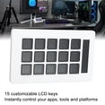thumbnail image 3 of Clavier Personnalisé LCD, Clavier Visuel 15 Touches Opération en un Clic Plug and Play Professionnel pour Production Musicale, 3 of 8