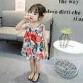 thumbnail image 5 of Enfants Bébé Filles Princesse Robe Tenue Floral Imprimé Pull T-Shirt Jupe Bowknot Decor Vêtements, 5 of 5