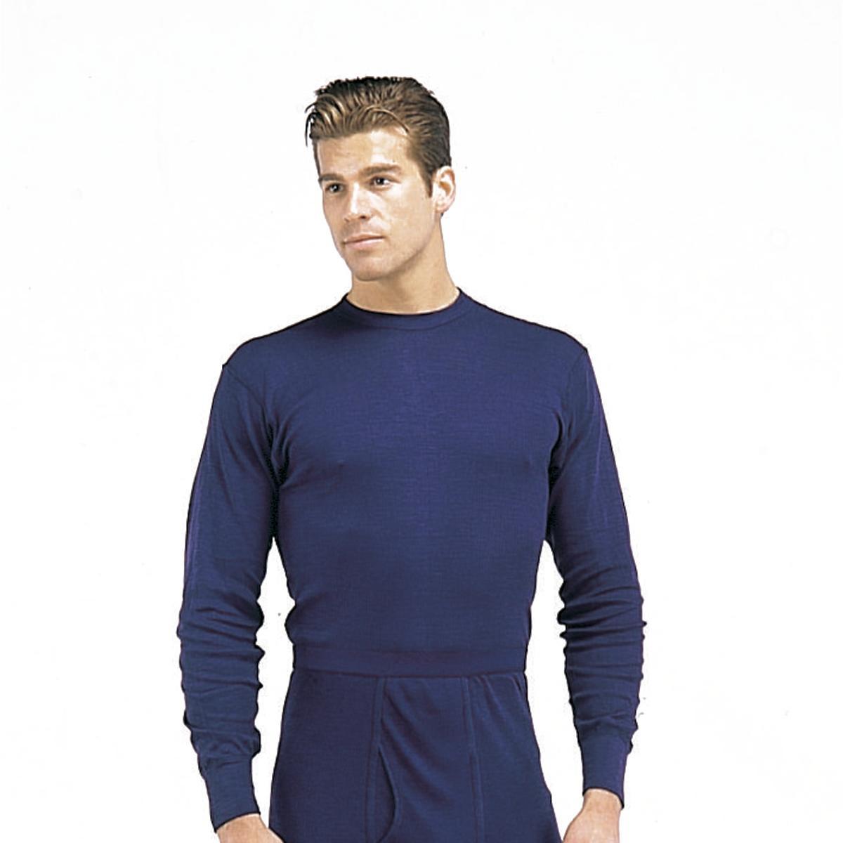 Blue Polypropylene Thermal Long Underwear Tops, Shirts - image 1 of 1