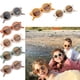 thumbnail image 3 of CHAO Gafas de sol polarizadas de verano con protección UV para niños, gafas de sol polarizadas retro redondas para niños, protección UV 400, gafas de sol para niños (amarillo), 3 of 5