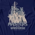 thumbnail image 3 of Masters Of The Universe Movie Castle Grayskull Groupshot Men's T Shirt (Navy, S-XXXL), 3 of 4