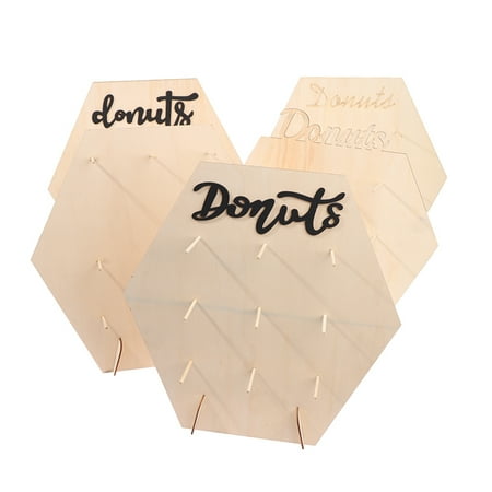 

Donuts Wall Stand Dessert Cake Display Rack Wedding Birthday Party Decor