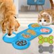 thumbnail image 2 of Dog Feeding Bowl Slow Food Mat Silicone Licking Mat For Dogs Cats Food Bowl With Suction Cup Pet Feede Dog Accessory Supplies ShopWise Round, 2 of 12