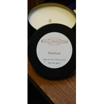 Patchouli Candle, Saxon's Handmade Crafts, LLC, 8 Ounce, 1 Pack, 56 Hour Burn Time