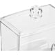 thumbnail image 4 of Botes porta hisopos para decoración de baño, recipiente de plástico transparente con organizador de cosméticos acrílico a prueba de humedad para un acceso rápido, 4 of 7