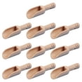 thumbnail image 2 of veasfak 10Pcs Mini Wooden Spoon Camping Small Spice Spoon for Kitchen Ice Cream 75mm, 2 of 9