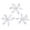 D, variant on Cheers.US White Snowflakes Ornaments Plastic Snowflake Decoration Large Christmas Hanging Glitter Snowflke for Christmas Tree Crafts Outdoor Decor