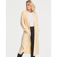 thumbnail image 2 of Real Essentials 3 Pack: Women's Long Sleeve Open-Front Cardigan with Pockets (Available in Plus Size), 2 of 6