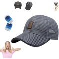 thumbnail image 1 of Optimumeny Gorra de béisbol informal de verano para exteriores, gorra de malla completa transpirable unisex, gorra de béisbol Optimumeny - Ajustable, 1 of 7
