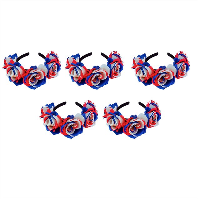 5 Uds. Diadema Deportiva Azul, y Roja para Hombres y Mujeres, Banda para el Pelo, Diadema Deportiva, Diadema, Accesorios para el Cabello