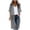 Z2-Gray-beachwear swimwear for women, variant on Kimonos for Women Swimsuit Coverup Beach Casual Loose Cardigans for Swimwear 3/4 Sleeve Open Front Long Kimono Cardigans