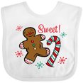 thumbnail image 3 of Inktastic Christmas Sweet Boys or Girls Baby Bib, 3 of 4