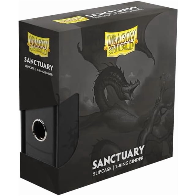 Dragon Shield Sanctuary - Slipcase 2-Ring Binder - Black