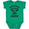 thumbnail image 3 of Inktastic Handpicked for Earth by My Titi in Heaven with Angel Wings Boys or Girls Baby Bodysuit, 3 of 5