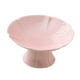 thumbnail image 3 of Soporte de postre de cerámica, frutero con base, elegante plato para aperitivos, mini soporte para tartas, mesa de postres, decoraciones para fiestas Rosa, 3 of 8