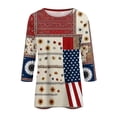 thumbnail image 4 of Women's 250th Anniversary USA Shirt Patriot We The People T-Shirt 250 Years of America, 4 of 5