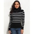 thumbnail image 6 of PrettyGuide Women's Ribbed Turtleneck Long Sleeve Sweater, 6 of 8