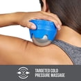 thumbnail image 3 of MISSION Max Chill Fitness Stainless-Steel Ball Massage Roller for Pain Relief, Blue, 3 of 6