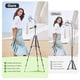 thumbnail image 5 of Aureday Phone Tripod, 82 Tripod for iPhone with Flexible Gooseneck, Wireless Remote and Phone Holder, Extendable Cell Phone&Camera Tripod Stand for Selfies/Video Recording/Live Streaming/Vlogging, 5 of 5
