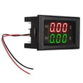 thumbnail image 4 of YB4835VA DC 0 to 300V 50A Dual Display Current Voltmeter Waterproof Interference Resistant LED Voltage Ammeter, 4 of 14