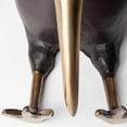 thumbnail image 4 of Mercana Furniture Dodo Black and Gold Cast Metal Mauritian Bird Sculpture, 4 of 8