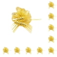thumbnail image 1 of Lazos para Envolver Regalos Bearachild 10 Piezas Oro Suministros Festivos, 1 of 6