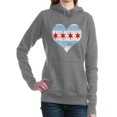 thumbnail image 1 of CafePress - Chicago Flag Heart Hooded Sweatshirt - Pullover Hoodie, Classic & Comfortable Hooded Sweatshirt, 1 of 1