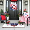 thumbnail image 4 of dajkiuy Patriotic Entrance Door Mat,4th of JulyDoormat,American Flag Non-Slip Carpet Rugs Decorative for Home/Indoor/Outdoor 20" x 31.5", 4 of 6
