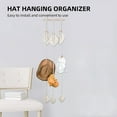 thumbnail image 4 of Hat Stand Hat Organizer Weaving Hat Storage Hanger Bohemian Style Wall Hanging Hat Rack Hanger Home Storage, 4 of 7