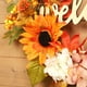 thumbnail image 4 of Guirnalda Artificial Otoño Girasoles Calabazas Guirnalda Puerta Guirnalda Para Halloween Decoración De Acción De Gracias Inevent HA037925-00, 4 of 6