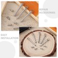 thumbnail image 2 of SHISUYAN 10 Sets Of Versatile Folding Fan Repair Accessories Kit Rivets And Pins For Handheld Fans Diy Repairs Folding Fans Replacement Fastener, 2 of 9