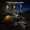 thumbnail image 2 of Anker SOLIX C800X Portable Power Station 768Wh Capacity 1,200W Output LiFePO4 w/ Camping Lights; RV Roadtrips Home Backup Power with Lighting, 2 of 6
