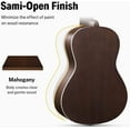 thumbnail image 5 of Donner Concert Ukulele Professional 23 Inch Mahogany Ukulele for Adult Beginner Kid Ukele Bundle with Online Lesson Gig Bag Aquila String Pick Tuner Strap Cloth, 5 of 8