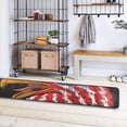 thumbnail image 4 of Dreamtimes Eagle Labor Day Hallway Runner Rug 2'x6' Kitchen Rug with Rubber Backing USA Flag Non Slip Entryway Rug Runner Washable Soft Area Rug for Hallway Bedroom Kitchen Decor, 4 of 6