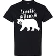thumbnail image 3 of Inktastic Auntie Bear in White T-Shirt, 3 of 5
