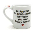 thumbnail image 2 of Our Name is Mud “Loved Grandfather” Porcelain Mug, 16 oz., 2 of 3