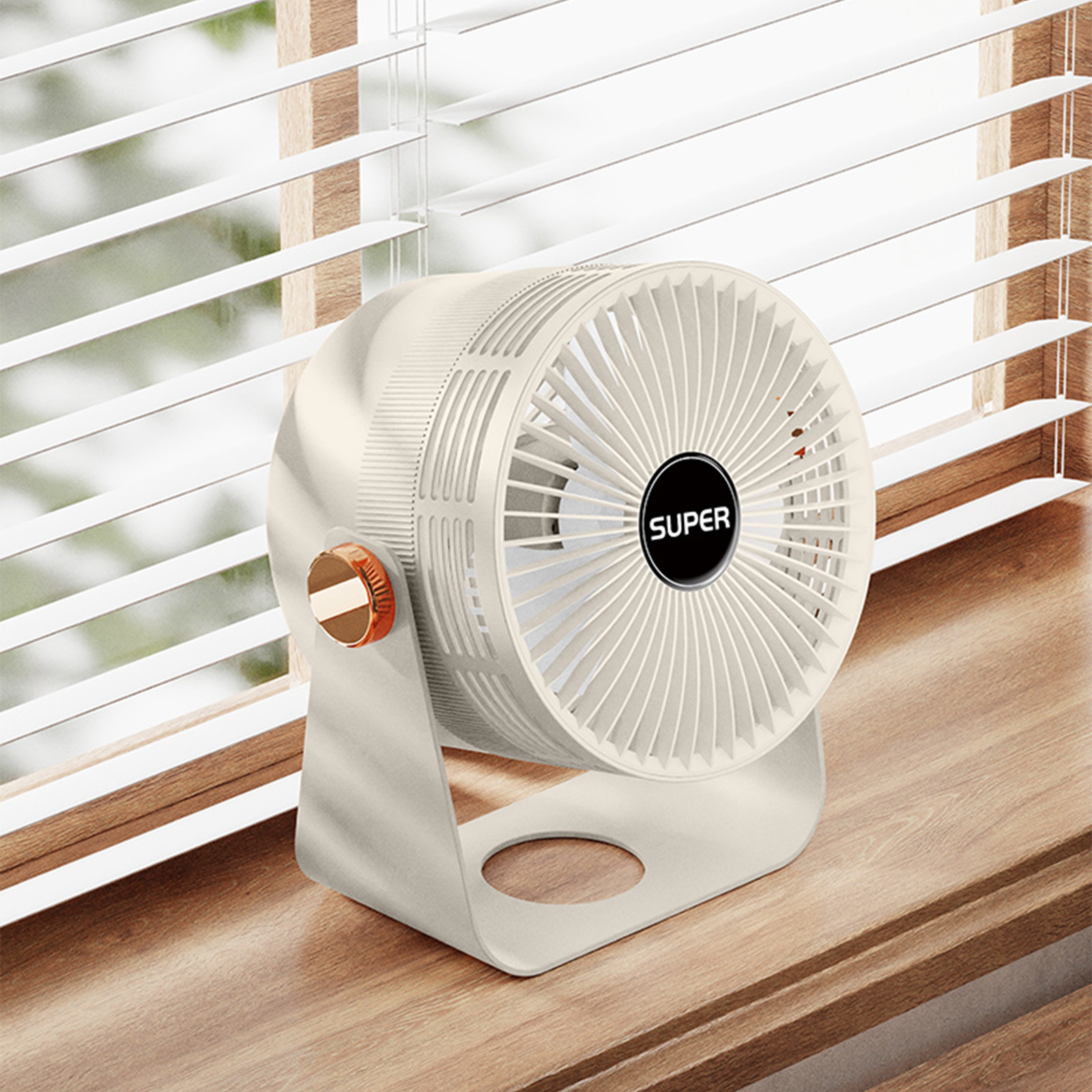 Loyerfyivos Air Circulation Fan,Home Rechargeable,Bedroom Typhoon Circulation Fan,16 Feet,Strong Airflow,90 Degree Adjustable Tilting Angle,Low Noise,3 Wind Speed