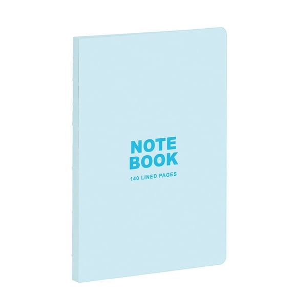 Teneues - A5 Notebook: Pastel Blue, 140 Lined Pages, Raw Sewn Spine, Lays Flat: Our A5 Size Standard Paperback Notebook, (Hardcover)