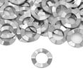 thumbnail image 3 of M6 50Pcs Stainless Steel Waves Washer Spring Lock Tools for Vibration Load Tightening Electrical Connections, 3 of 7