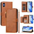 thumbnail image 3 of Funda para iPhone X/XS Cartera de Mano con Cremallera y Correa Cruzada Desmontable, 3 of 5