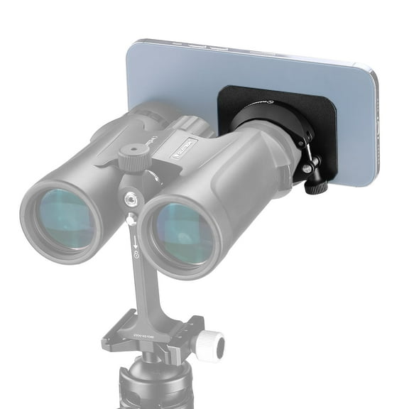 SUNWAYFOTO BA-53 Cell Phone Adapter for Binocular, Universal Smartphone Mount for Binocular, compatible with Eyepiece Outer Diameter 47-53mm